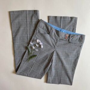 Vintage Y2K gray plaid pants